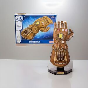 🔥4D Build Marvel Infinity Gauntlet 3D Puzzle Model Kit 135994 BNWT🔥